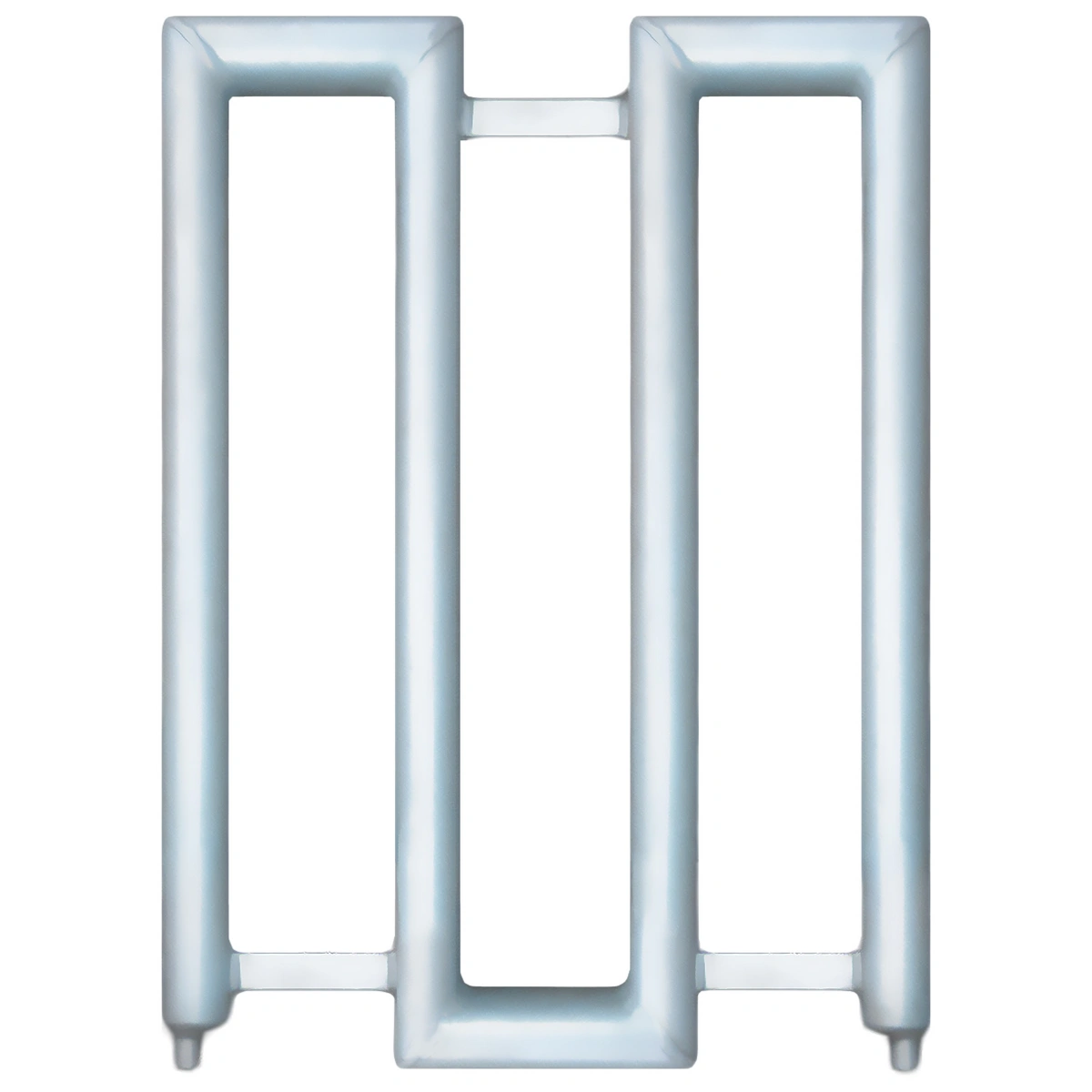 Grzejnik rurowy gładki GS-4/1,00 ze stali kwasoodpornej w gatunku 1.4404 (316L) DN80 (fi 88,9 x 3,0 ) przyłącze 1/2"