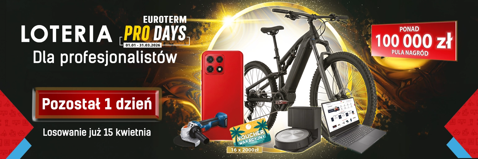 LOTERIA Euroterm PRO DAYS - Losowanie już 15 kwietnia