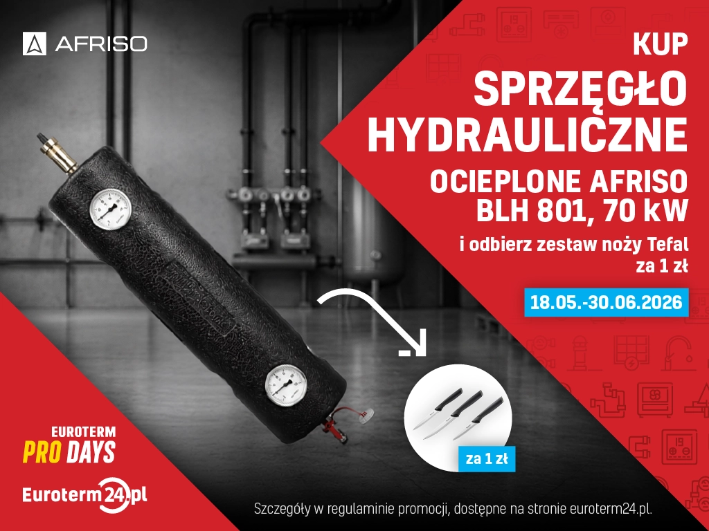 Afriso – promocja na sprzęgło hydrauliczne ocieplone BLH 801, 70 kW