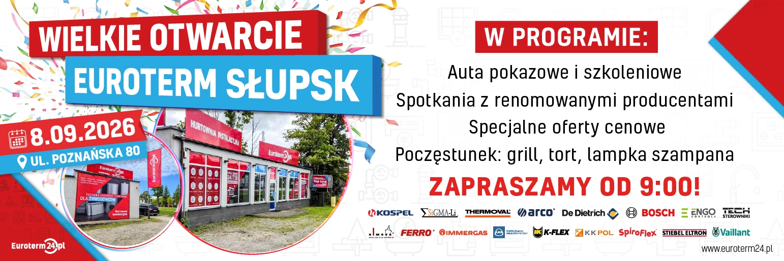 Euroterm Słupsk - Wielkie Otwarcie 8 września 2026 r.