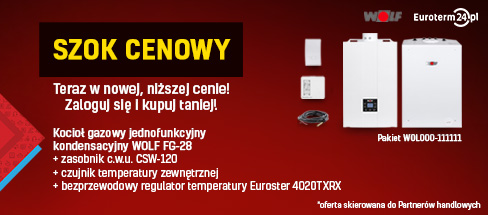 Wolf - SZOK CENOWY tylko na Euroterm24.pl