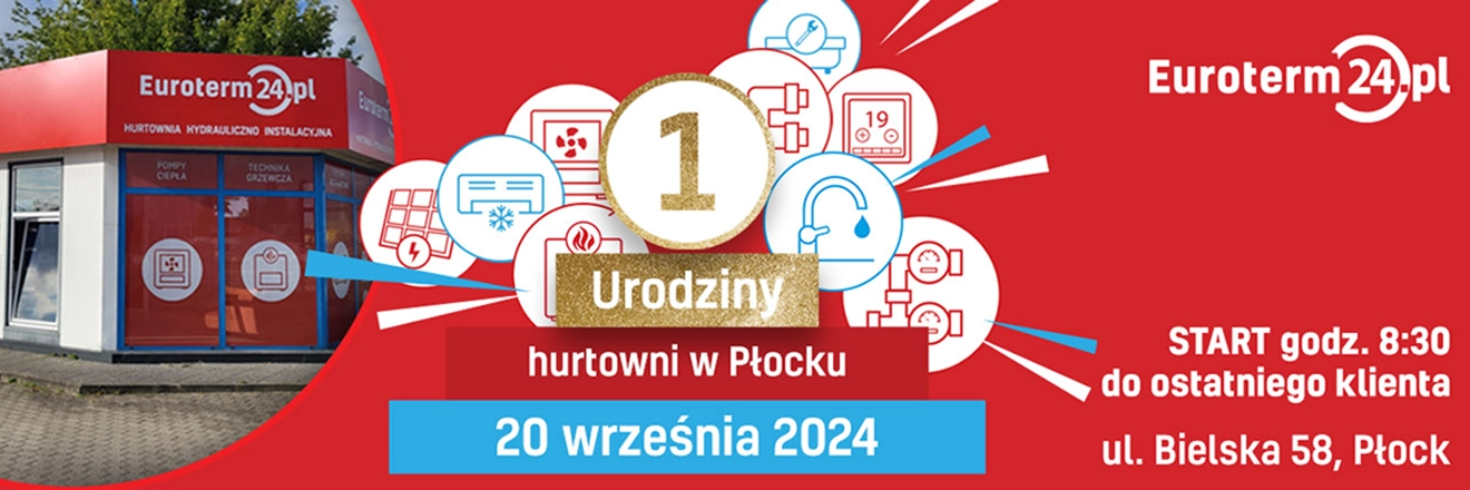 1 urodziny Hurtowni Euroterm w Płocku!