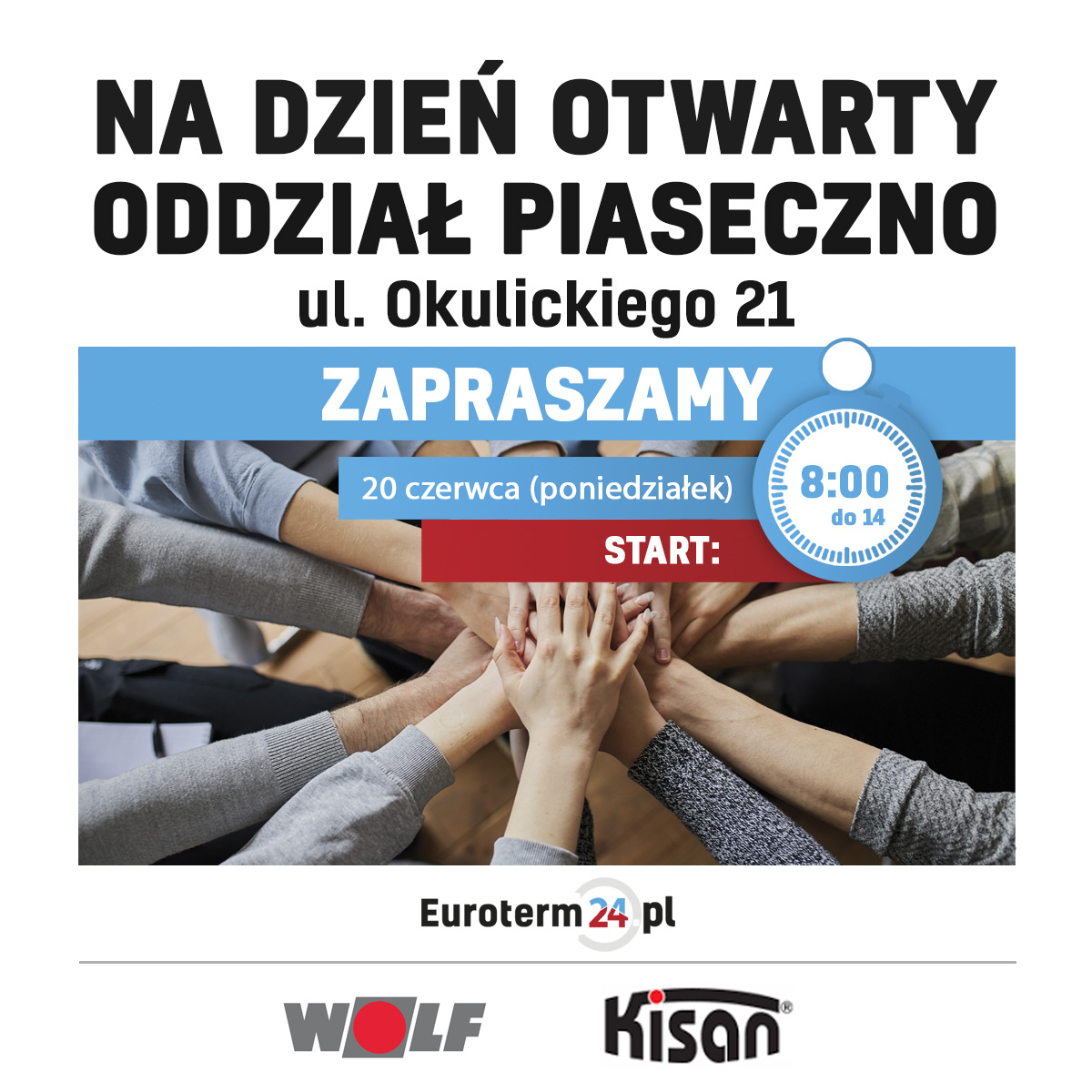 Dzień otwarty z firmami Wolf i Kisan – Piaseczno