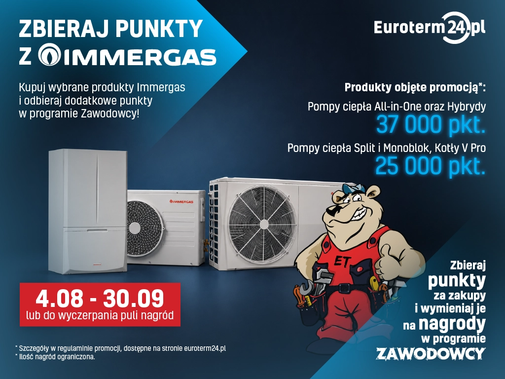 Zbieraj punkty z IMMERGAS