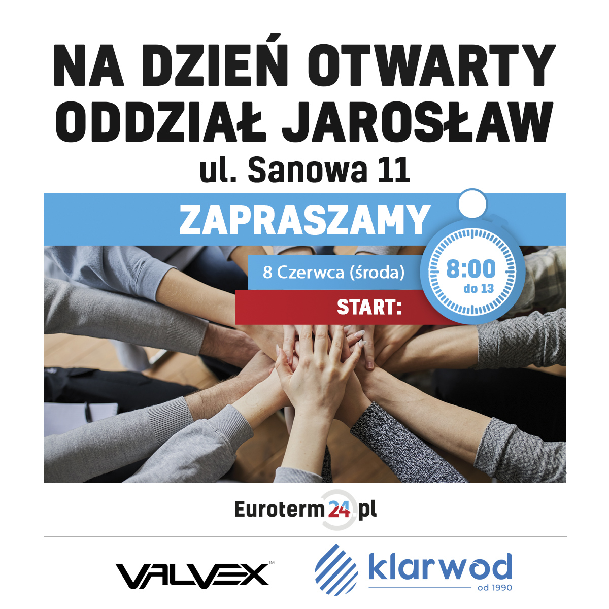 Dzień otwarty z firmami Valvex, Klarwod- Jarosław