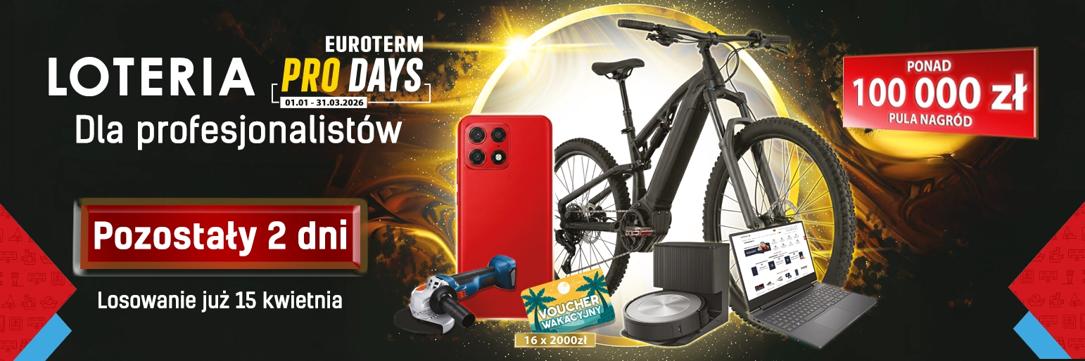 LOTERIA Euroterm PRO DAYS - Losowanie już 15 kwietnia